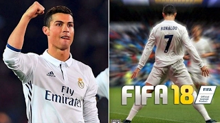 FIFA 18 PRIMEIRO TESTE DO JOGO E CRISTIANO RONALDO NA CAPA [upl. by Auqinihs]