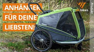 Keine Lust auf Lastenrad 🚳Kleiner Überblick über Croozer Anhänger [upl. by Nileuqcaj]