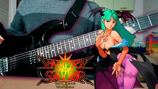 Vampire Savior  Morrigan Aenslands Theme GUITAR COVER [upl. by Strohbehn]