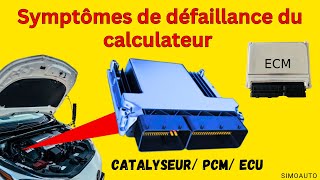 Les symptômes de défaillance du calculateur de gestion moteur  SIMOAUTO [upl. by Ashbey190]