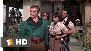 The Buccaneer 47 Movie CLIP  Only One Throat Id Like to Slice 1958 HD [upl. by Bonnette]