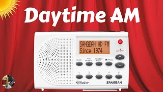 Sangean SG108 HD Radio Daytime AM [upl. by Inohs]