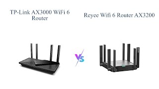 TPLink AX3000 vs Reyee AX3200 WiFi 6 Router 🆚 Which is Better for You [upl. by Lello971]