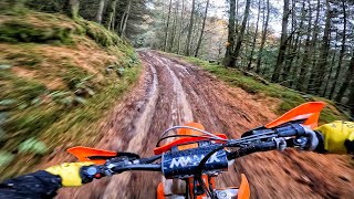 Riding An Enduro Event With 9 Miles Of Amazing Trails RAW LAP [upl. by Phina]