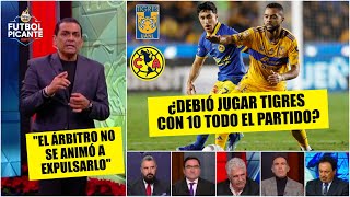 CONTROVERSIA en TIGRES vs AMÉRICA Ramos Rizo dice que Carioca debio ser EXPULSADO  Futbol Picante [upl. by Yared]