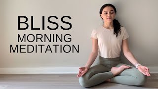 10Minute Morning Guided Meditation for Bliss amp Mindfulness [upl. by Iroc]