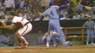 1982 ALCS Gm2 Molitor hits insidethepark home run [upl. by Ellered]