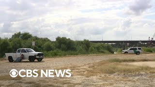 CBS News begins weeklong tour of towns along the USMexico border [upl. by Eire525]