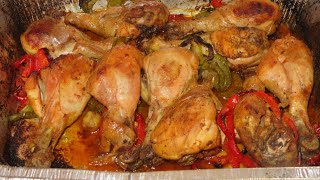 Muslos o Piernas de pollo al horno [upl. by Marylou819]