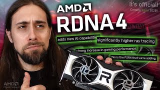 AMD RDNA 4 coming in EARLY 2025 FSR4 Improved Ray Tracing amp More [upl. by Bernadina816]