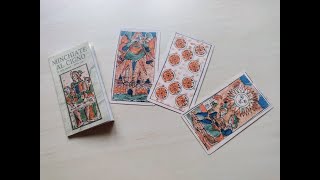 275 Minchiate Al Cigno compared to Rosenwald Tarot [upl. by Annohsat]