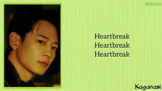 MINHO  Heartbreak  English Lyrics [upl. by Gierc]