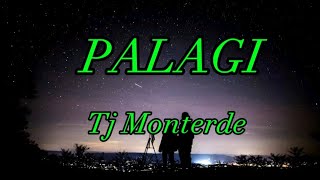 PALAGI KARAOKE TJ MONTERDE music palagi tjmonterde [upl. by Arratoon105]