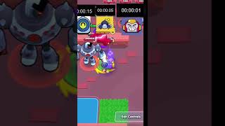 Whose Hypercharge Can Defeat The MegaBot The Fastest brawlstars shorts funny [upl. by Emarie]