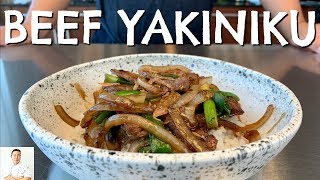 Beef Yakiniku Don  FAST FRIDAYS [upl. by Gnaht863]