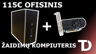 Ofisinis Žaidimų Kompiuteris už 115€ [upl. by Vinn]