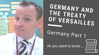 Germany and the Treaty of Versailles [upl. by Rosenwald]