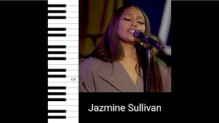 Jazmine Sullivan  Bodies Intro Live Vocal Showcase [upl. by Htiaf]