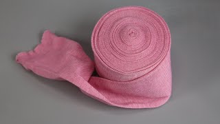 Pink Color Elastic Tubular Bandage [upl. by Hetty]