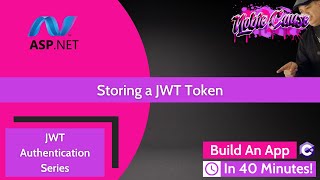 Asp Net Core Tutorial  JWT Token Store and Send  C  MVC ep24 [upl. by Ardnauqal]