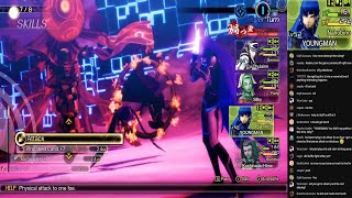 Shin Megami Tensei 5 Low Level  Abscesses Boss Yatagarasu HARD [upl. by Meridith817]