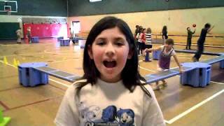 Exercises and fitness for kids and children on an obstacle course [upl. by Athalie]