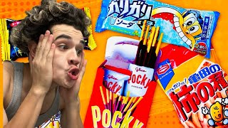 THE BEST JAPANESE SNACKS🇯🇵🍣🍡 [upl. by Golden]