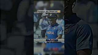 Respect ms dhoni sir💪🥵 msdhoni cricket trending viratkohli [upl. by Girand483]