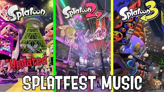 Every Splatoon Splatfest Song [upl. by Burchett]