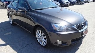 2009 Lexus IS250 AWD Review Start up and Walkaround [upl. by Yrrat]