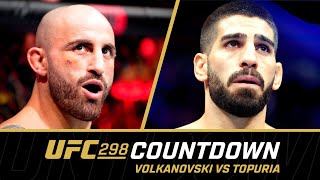 UFC 298 Countdown  Volkanovski vs Topuria  Main Event Feature [upl. by Adlog190]