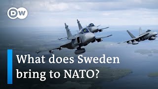 What Swedens membership means for NATO and Russia  DW News [upl. by Akinyt]