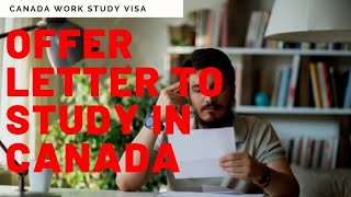 Conditional vs Unconditional Acceptance Letter  Study In Canada 2022 [upl. by Viguerie828]