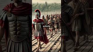 Julius Caesars Epic Bridge Over the Rhine EpicHistory AncientRome shorts facts history [upl. by Ardnuat]