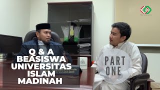 Beasiswa Q amp A Beasiswa Universitas Islam Madinah 12 [upl. by Airasor602]