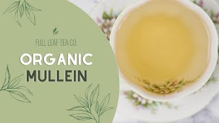 Benefits of Organic Mullein Tea [upl. by Larochelle]