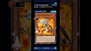 Blazing Gearfried Structure Deck EX NOBLE KNIGHTS YuGiOh Duel Links [upl. by Beniamino]