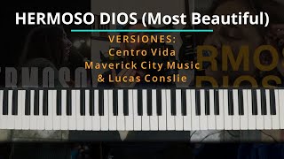 TUTORIAL Hermoso Dios Most Beautiful  VERSIONES Centro Vida Maverick City  Lucas Conslie [upl. by Digirb]