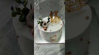 cake cakedecoration flowercakedesign cakedecorating love cakedecoratingideas weddingcake [upl. by Dleifxam410]