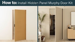 Hidden Panel Murphy Door Kit  Murphy Door® [upl. by Ahsinoj430]