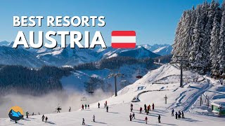 Top 10 Ski Resorts in Austria  202324 [upl. by Anyr]