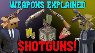 7D2D Alpha 20 Shotguns  Weapons Explained [upl. by Leif66]