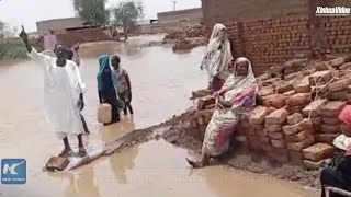 Heavy rains aggravate plight of displaced people in E Sudan [upl. by Bergmann]