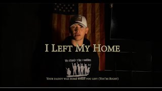 I Left My Home Military Cadence  Official Lyric Video [upl. by Trev261]