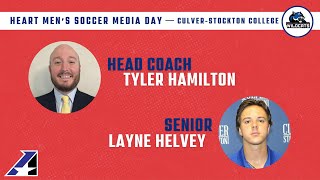 CulverStockton College  Heart Mens Soccer Media Day [upl. by Vod929]