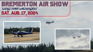 Cascade Warbirds at the 2024 Bremerton Air Show Saturday [upl. by Kaule725]