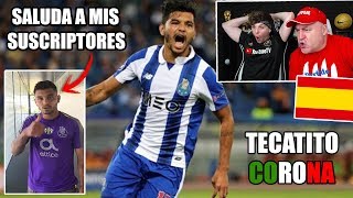 ESPAÑOLES REACCIONAN a TECATITO CORONA el SKILLER de MÉXICO [upl. by Nil]