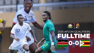 Kenya vs Zimbabwe  Full Match Highlights  AFCON 2025 qualifiers [upl. by Alleb]