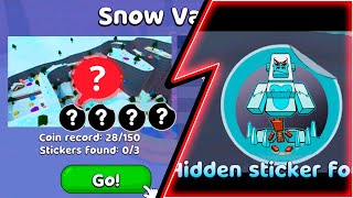 4 Stickers in the Snowy Valley  Super Bear Adventure Gameplay Walkthrough [upl. by Rois]