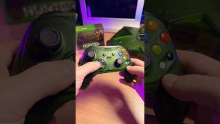 Playing Original Xbox with wireless controller Here is the Retro Fighters « Hunter » gaming xbox [upl. by Jurgen]